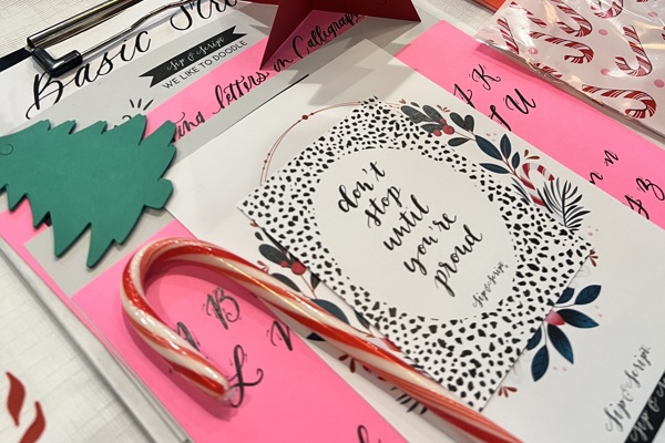 Modern Calligraphy for Beginners @ Cafe Paris