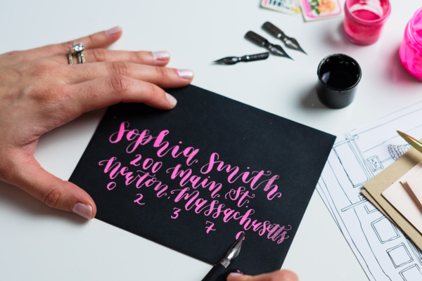 Modern Calligraphy for Beginners at Ice Cream Jubilee – College Park