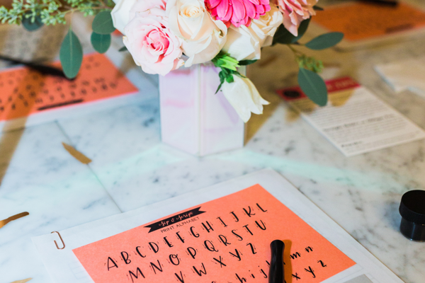 Modern Calligraphy Class for Beginners at Trident Bookseller’s & Cafe