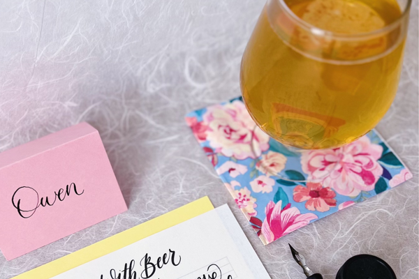 Modern Calligraphy for Beginners @ Fort Point Valencia!