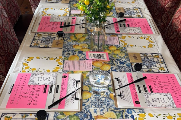 Modern Calligraphy for Beginners at DeWolf Tavern