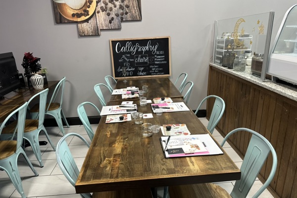 Modern Calligraphy & Pumpkin Lettering for Beginners at Habibi Cafe & Sweets