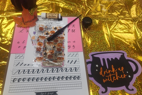 Modern Calligraphy & Pumpkin Lettering for Beginners @ Hi-Wire Brewing - Knoxville