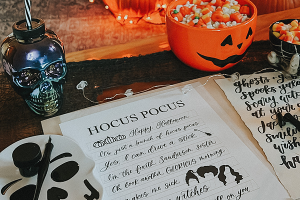 Modern Calligraphy and Pumpkin Lettering for Beginners @ Stark Brewing Company
