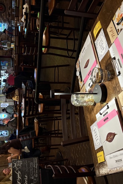 Modern Calligraphy & Place Card Lettering at Whiskey River