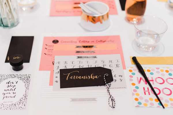 Modern Calligraphy for Beginners at Meander Art Bar