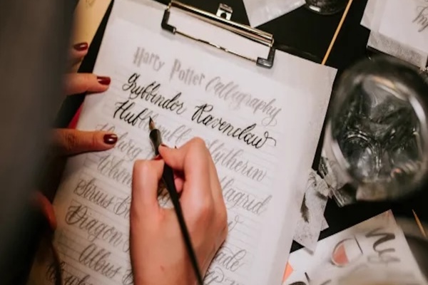 Harry Potter Modern Calligraphy for Beginners at Triple C Brewing Co