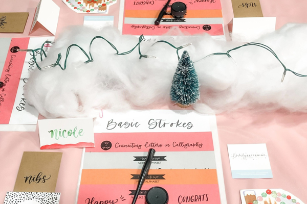Modern Calligraphy & Gift Tag Lettering at Steel String Taproom