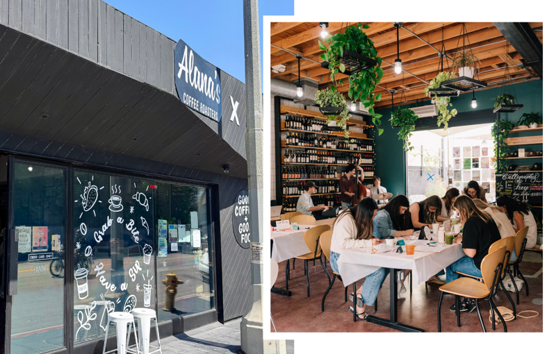 Alana's Coffee Roasters on Pacific Ave.