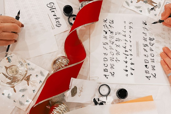 Modern Calligraphy & Ornament Lettering for Beginners at Mimms Museum of Technology and Art