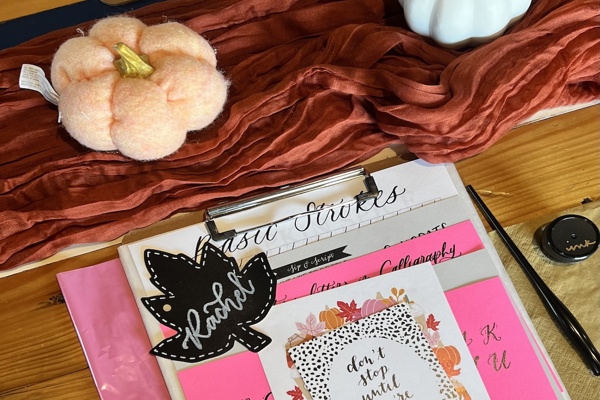 Modern Calligraphy & Place Card Lettering for Beginners at Old 121 Brewhouse