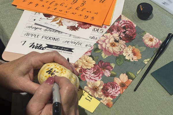 Modern Calligraphy & Pumpkin Lettering for Beginners at The Bow