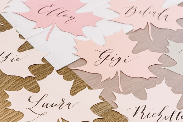 Modern Calligraphy & Place Card Lettering for Beginners at Monamie Coffee