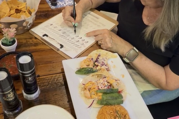 Modern Calligraphy for Beginners at Toro Mambo Mexican Grill