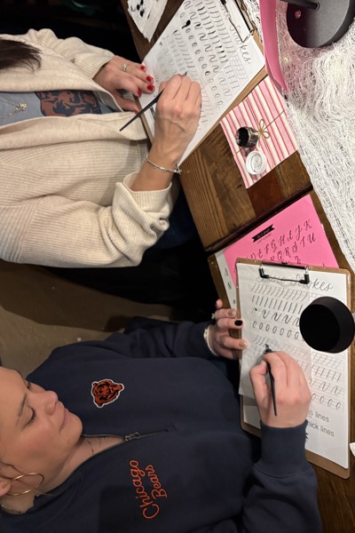 Valentine's/Galentine's Modern Calligraphy for Beginners at Whiskey River