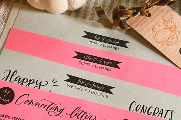 Modern Calligraphy & Pumpkin Lettering for Beginners at Wye Hill Kitchen & Brewing
