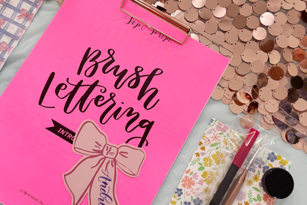 Brush Lettering for Beginners at Good Crowd