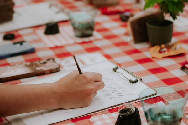 Modern Calligraphy & Pumpkin Lettering for Beginners @ Magnolia Soap & Bath - Kingsport
