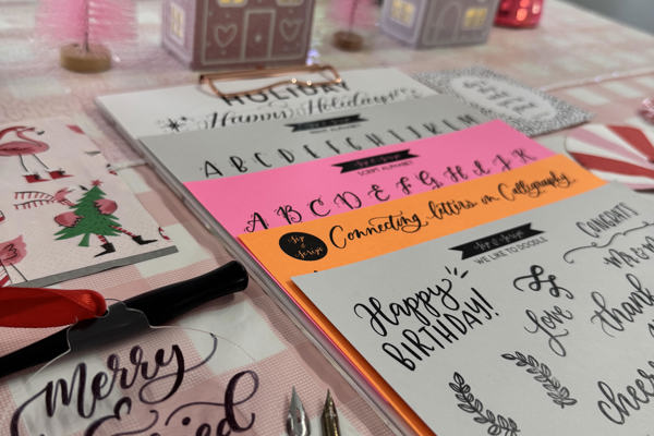 Modern Calligraphy & Ornament Lettering for Beginners at Creative Hub of Apopka