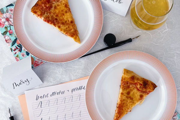 Modern Calligraphy for Beginners at Narragansett Brewery