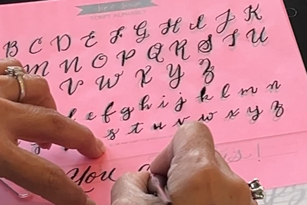 Modern Calligraphy for Beginners at Bakery Lorraine – The Pearl