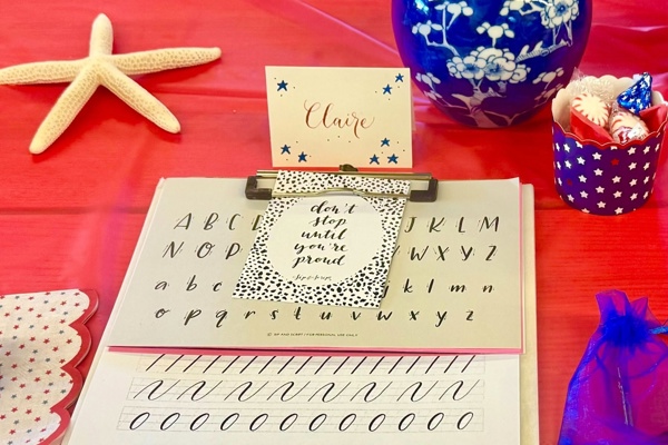 Modern Calligraphy for Beginners at PGA National Resort