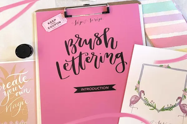Brush Lettering & Pumpkin Lettering for Beginners at ZincHouse Winery & Brewery 21+