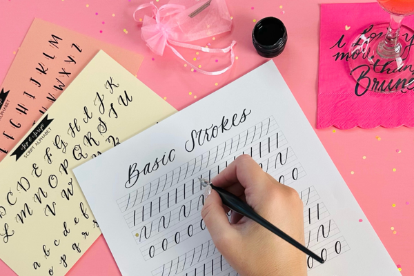 Modern Calligraphy for Beginners at Cordiano Winery