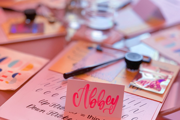 Modern Calligraphy for Beginners @ GenuWine Arizona