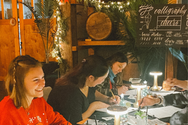 Holiday Modern Calligraphy for Beginners at Aloft Tampa Downtown