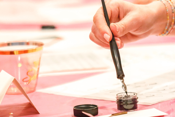 Modern Calligraphy for Beginners at These Hands Maker’s Collective