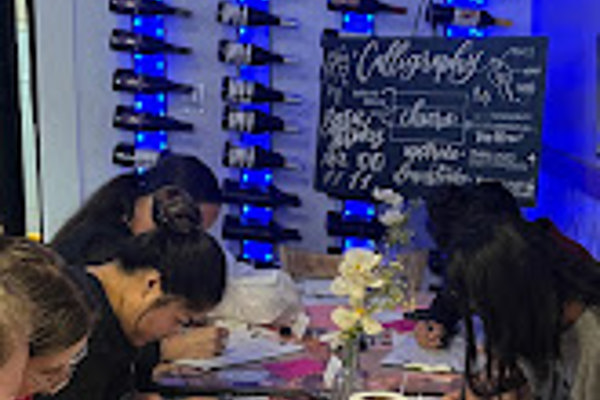 Modern Calligraphy for Beginners at The Hop Yard in Pleasanton