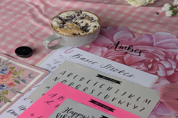 Modern Calligraphy for Beginners at Tarboush Cafe