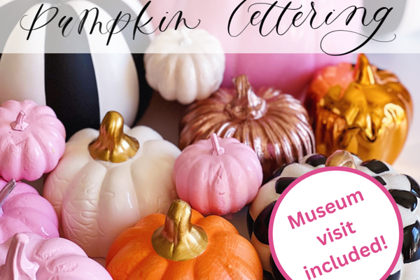 Modern Calligraphy & Pumpkin Lettering for Beginners at Mimms Museum of Technology and Art