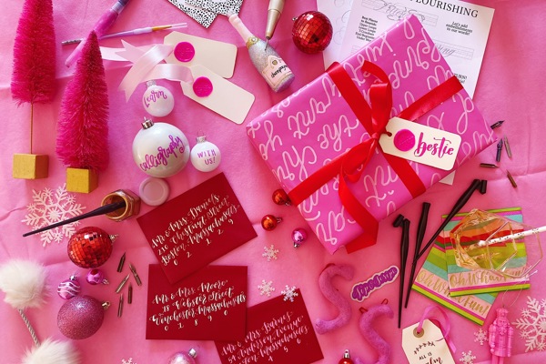 Modern Calligraphy & Gift Tag Lettering for Beginners at Keel Farms