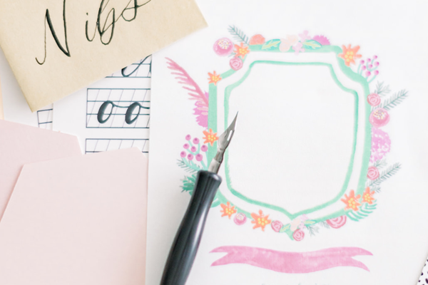 Modern Calligraphy for Beginners at The Hawk's Hive Cafe