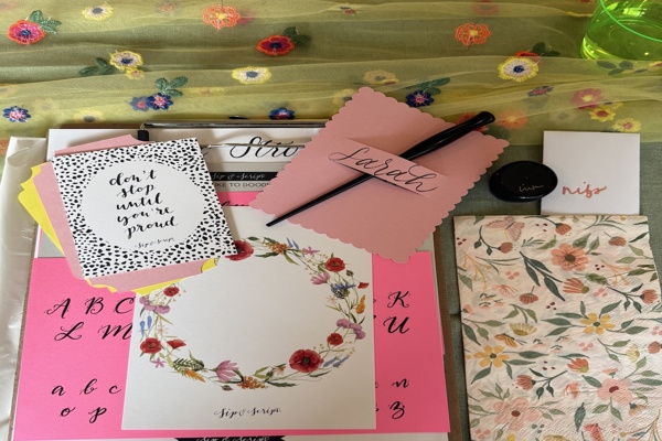 Modern Calligraphy for Beginners at George Coffee & Provisions