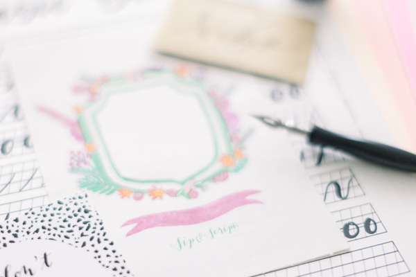 Modern Calligraphy for Beginners at Dunn & Sons Fine Wine