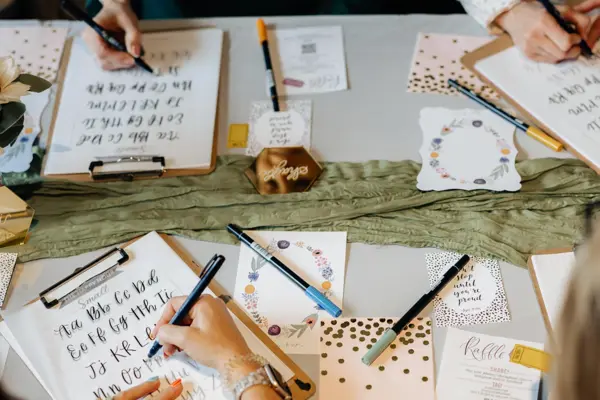 Brush Lettering & Gift Tag Lettering/Envelope Addressing for Beginners at Namu