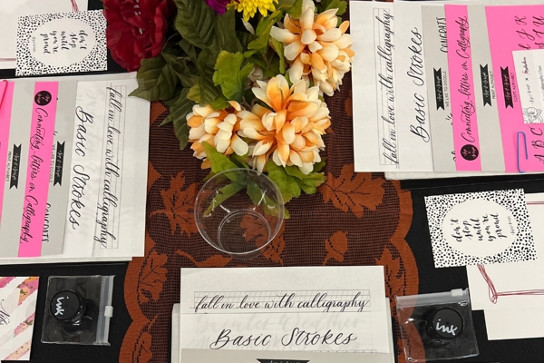 Modern Calligraphy for Beginners at Bakery Lorraine – Medical Center