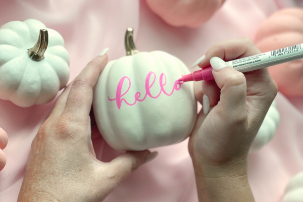 Modern Calligraphy for Beginners and Pumpkin Lettering at 20 Deep Winery