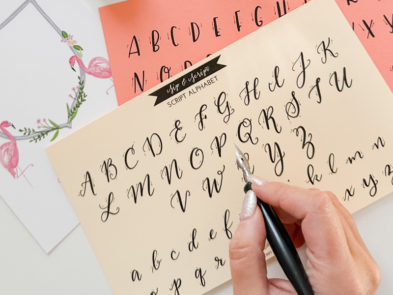 Sip & Script | Beginner Calligraphy at Laguna Beer