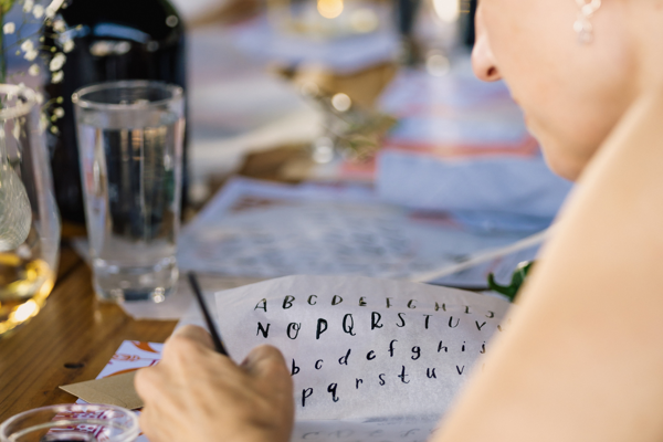 Modern Calligraphy for Beginners at Cordiano Winery