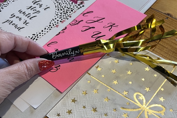 Modern Calligraphy for Beginners at Honey Flutters Teas & Books