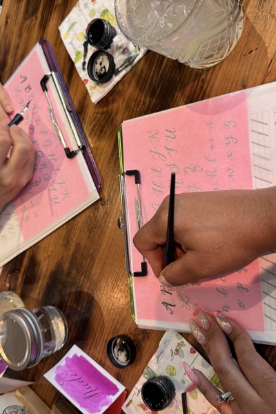 Modern Calligraphy for Beginners at Twist Bar