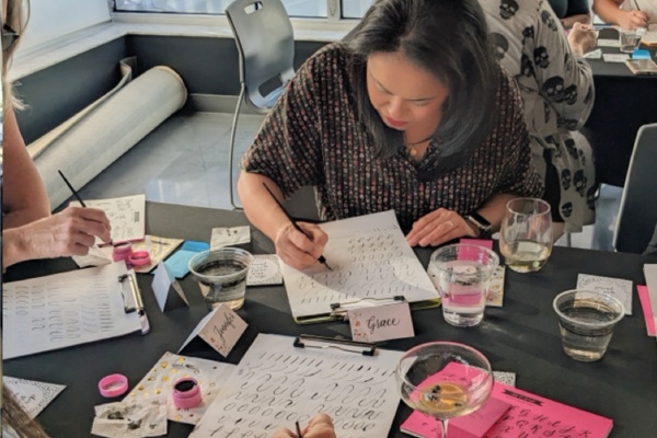 Modern Calligraphy for Beginners at Aloft Downtown