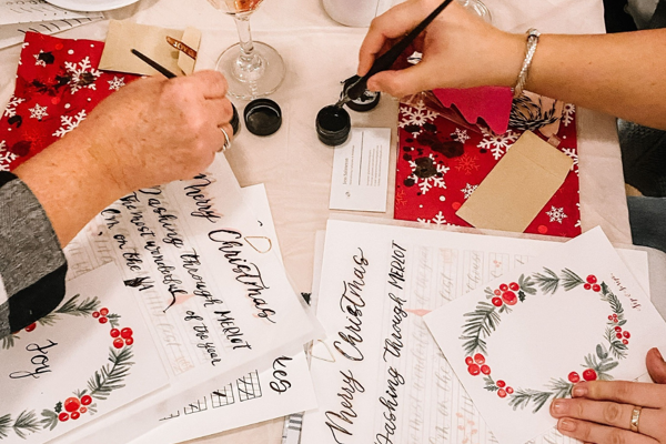Modern Calligraphy for Beginners at Not Your Average Joes