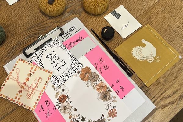 Modern Calligraphy for Beginners @ Cafe Paris