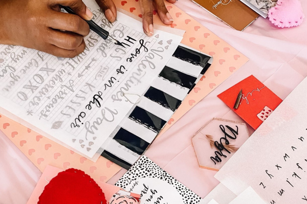 Modern Calligraphy for Beginners at Fable Cafe