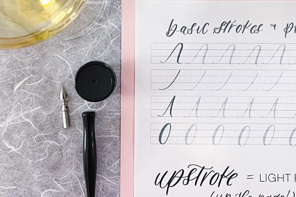 Modern Calligraphy for Beginners at Caffe Nero - Brown Univerity
